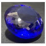 309.20ct Natural Blue Tanzanite Round Cut Gemstone