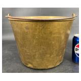Vntg American Brass Kettle Manufacturersï¿½Bucket