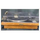 Vintage Pioneer PL-25 Turntable w Wooden Base