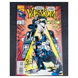 Venom W Punisher Comic, Signed by Tom Lyle