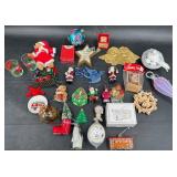 Assorted Christmas Tree Ornaments Decor