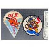 2 U.S. Military Air Force 62nd Military Patches