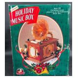 Mr Christmas Holiday Music Box w Gramophone, Works