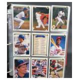 Assorted Baseball Cards in Binder