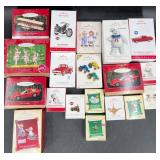 20 Hallmark Keepsake Ornaments w Boxes Christmas+