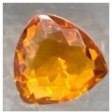 13.00ct Natural Citrine Trillion Cut Gemstone