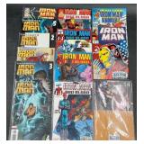 13 Marvel Iron Man Comic Books