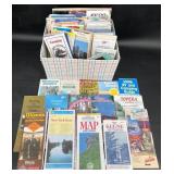Huge Lot of State & City Road Maps 1970ï¿½s-1990ï¿½s