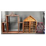 3 Wooden Wall Displays ï¿½ Antique, Asian