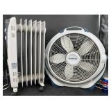 WindMachine Fan & Mainstays Heater Combo, Works