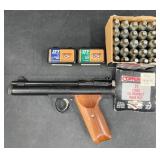 Vntg Benjamin Sheridan E9A  Pellet Air Pistol w CO