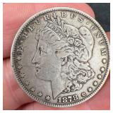 1878 Morganï¿½90% Silver Dollar