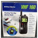 Sealed West Marine VHF 160 Floating 2-Way Radio