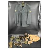 Vintage Military Uniform w Accessories & Gear