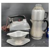 Vntg Guardian Service Aluminum Coffee Pot,ï¿½Iron +