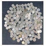5 lb of Foreign Coins Various Denominations