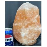 Natural Himalayan Salt Lamp w Wood Base