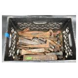 Crate of Heavy-Dutyï¿½Pins, Wedges, Bolts+