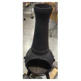 The Blue Rooster Prairie Chiminea Outdoor Fire Pit