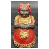Antique Cast Aunt Jemima Bank, 3"