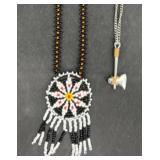 2 Necklaces - Vntg Avon Tomahawk & Dream Catcher