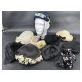 Vintage Lot Ladiesï¿½ Hats w Embellishments