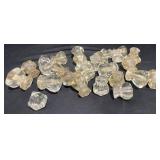 Vntg Clear Glass Cabinet Cabinet & Drawer Knobs