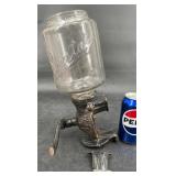 Crystal Coffee Grinder w Glass Jar