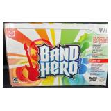 Nintendo Wii Band Hero Set w Drum, Guitar Control+