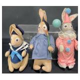3 Gladys Boalt Dressed Bunny Rabbits