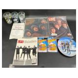Beatles Memorabilia & Collectibles ï¿½ LP, Glasses+