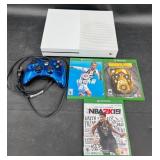 XBOX One S Console w 3 Games & Controller