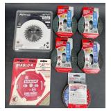 5 Diablo Polishing Grinding Flap Discs & 2 Blades