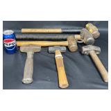 6 Assorted Sledge Hammers