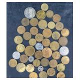 Collection of Assorted Tokens