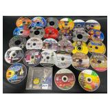 28 Video Game Discs ï¿½ PS2, XBOX, XBOX360+