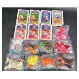 New McDonalds Disney VHS Toys & Beanie Babies