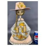 Vintage Papier-Mache Mexican Folk Art Figure Doll