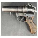 Rare WW2 Japanese Double Barrel Flare Gun