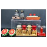 5 Vintage Salt & Pepper Shaker Sets