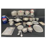 Vntg Miniature Aluminum Cookware & Kitchenware