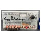 Vntg Cragg Railcharger 10MV-12V Battery Charger