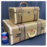 2 Vintage Multnomah Hollywood Luggage ï¿½ Suit Case