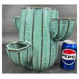 Ceramic Cactus-Shaped Strawberry Planter Pot