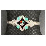 Sterling Silver Cuff Bracelet by Yolanda Laate