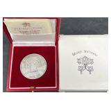 1992 Sterling Silver Vatican Museum Coin by Contri