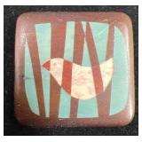 Vintage Bodil Nielsen Bird Pin Brooch