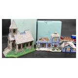 PartyLite Tealight Church & Christmas House