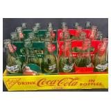 Vintage Coca-Cola Crate w 24 Bottles ï¿½ Brazil +