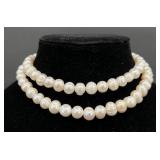 R.H. Macy Long Freshwater Pearls w Toggle Clasp +